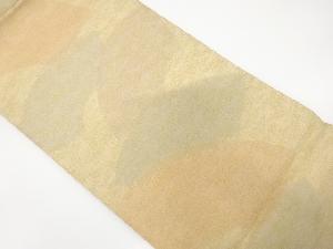 アンティーク　砂子綴れ　地紙模様織り出し全通袋帯（材料）